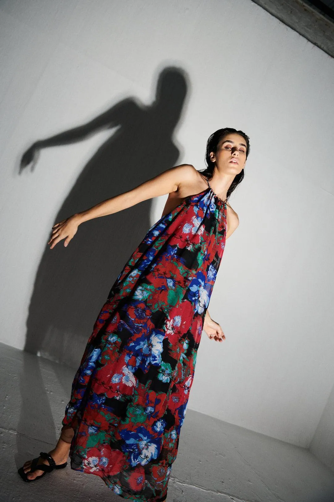 Printed Maxi Dress