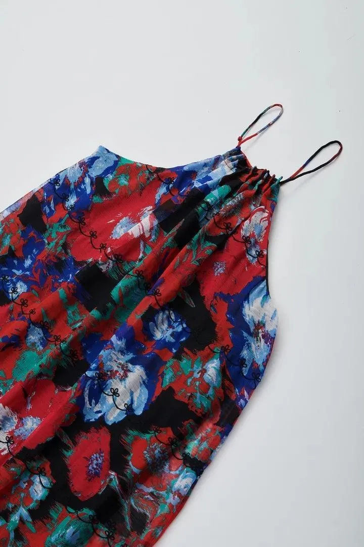 Printed Maxi Dress