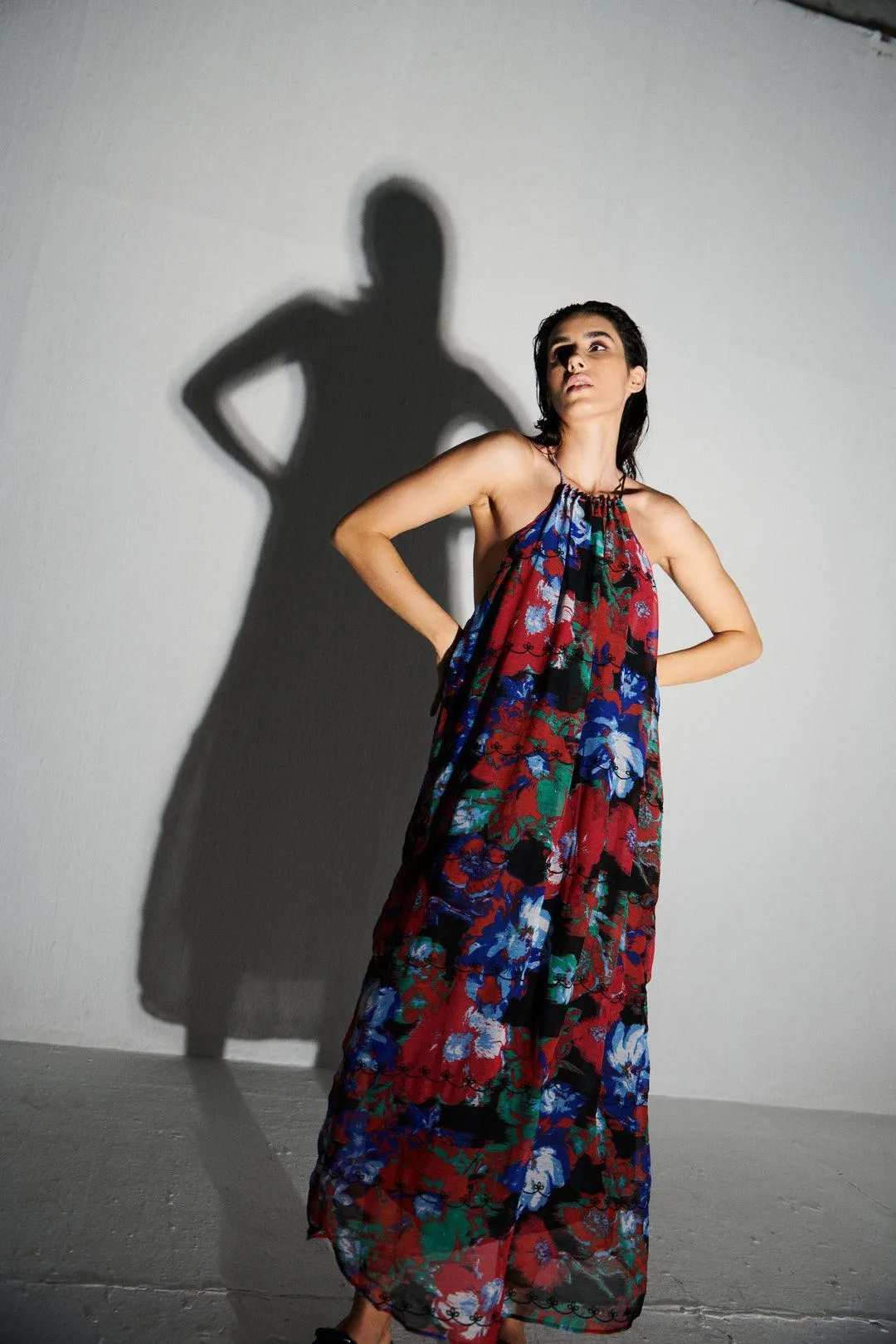 Printed Maxi Dress