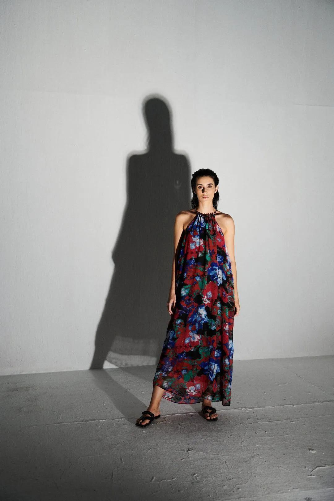 Printed Maxi Dress