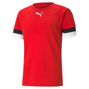 PUMA TEAMRISE MEN'S FOOTBALL JERSEY RED 704932 01