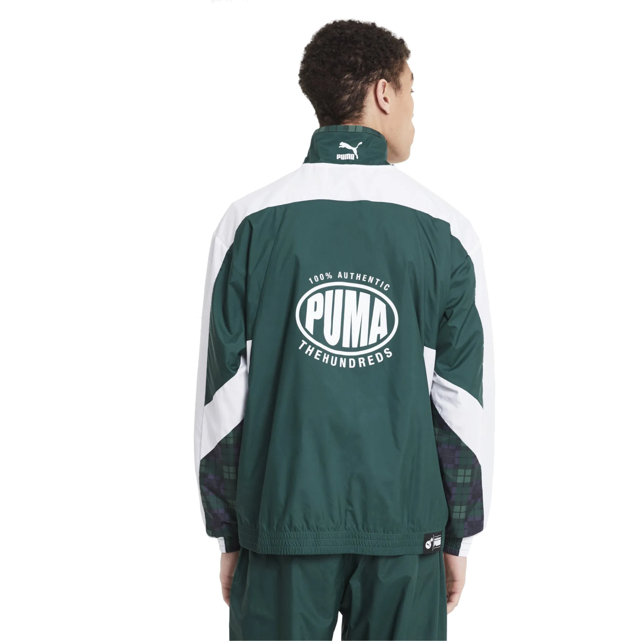 Puma x THE HUNDREDS Track Jacket Green