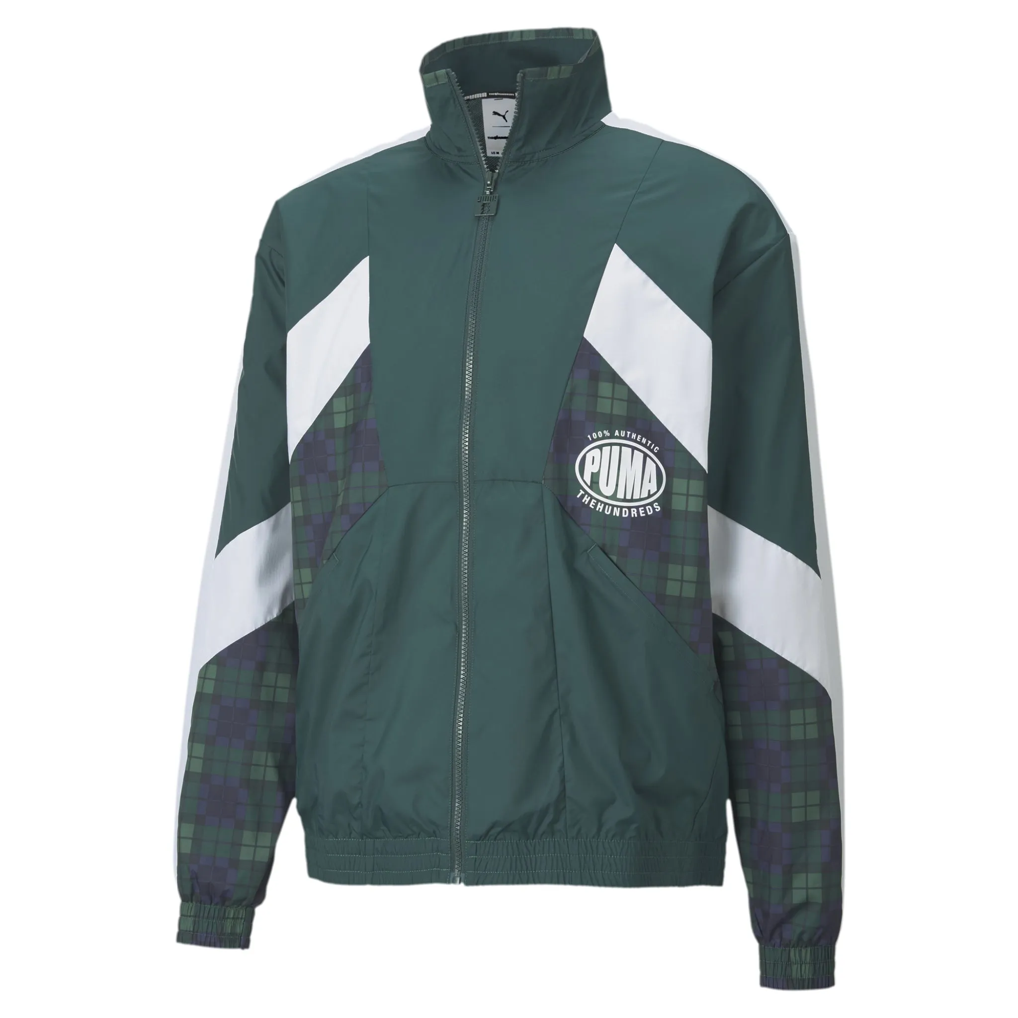 Puma x THE HUNDREDS Track Jacket Green
