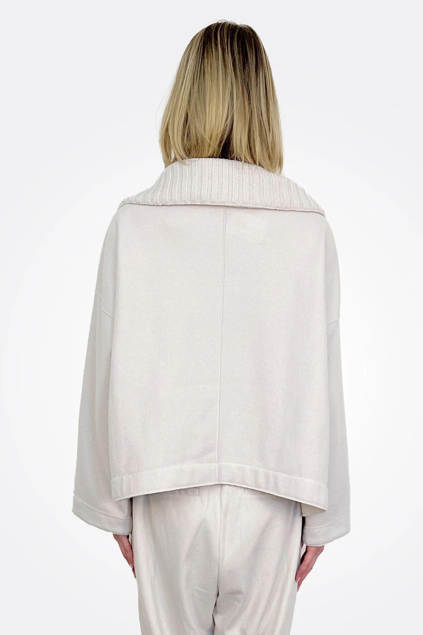 Quarter Zip Jumper - Ice