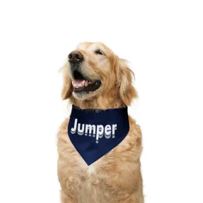 "Jumper" Printed Reversible Bandana for Dogs