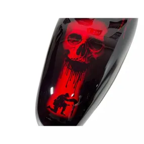 RED CANDY SKULL BRAUUU - Iron