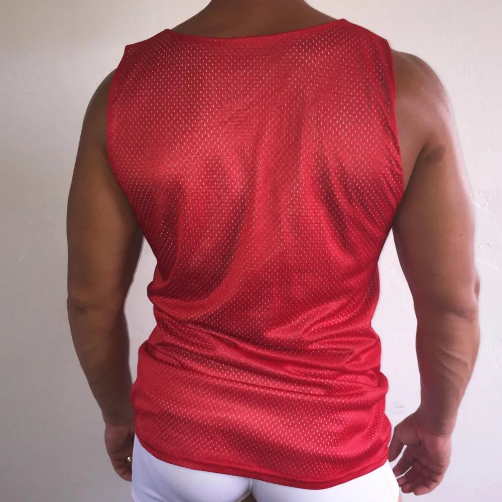 Reversible Tank Red / Black / White