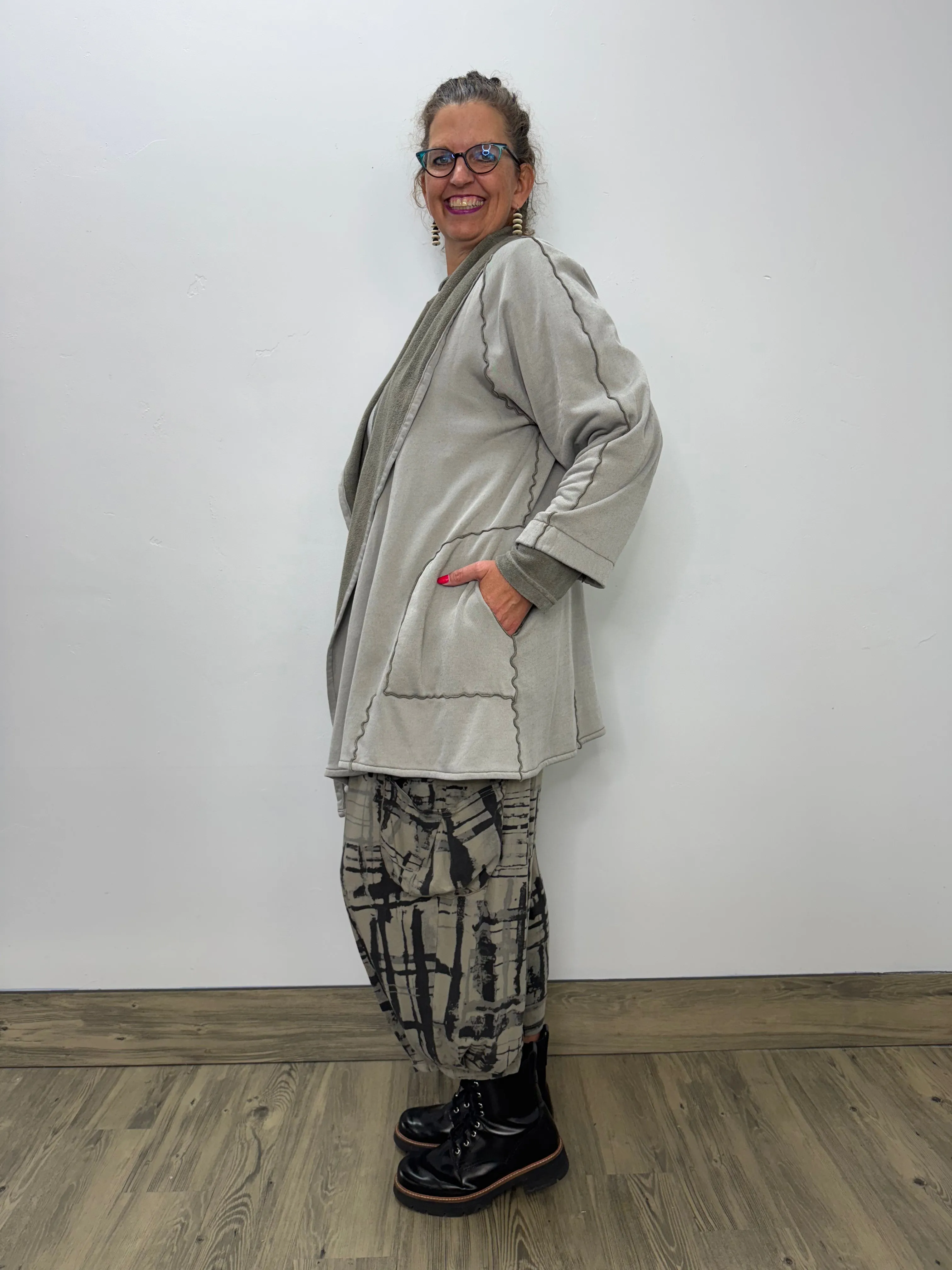 Reversible Vine Reversible Sherpa Coat