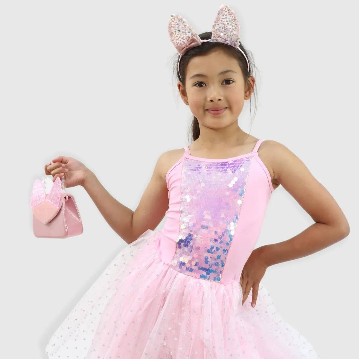 Romantic Ballet Sequin Sparkle Dress