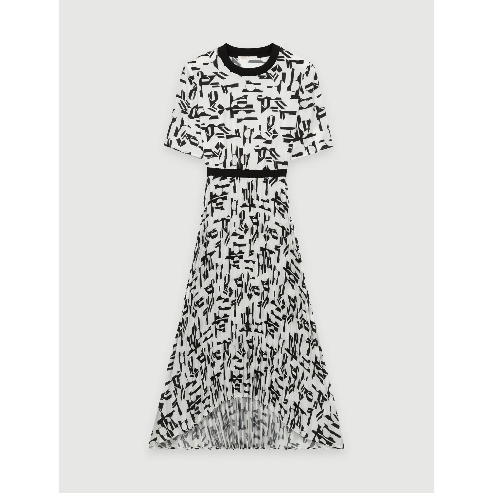Rosyla Dress - White / Black