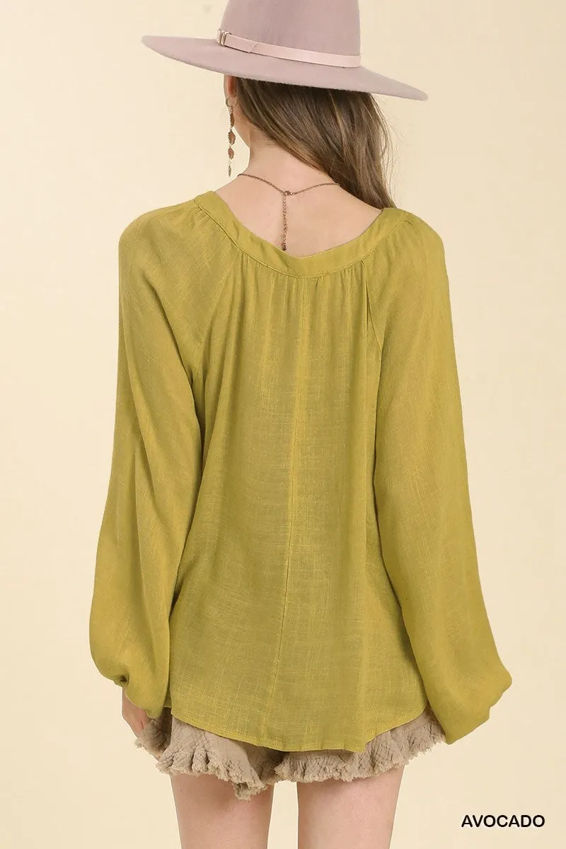 Round Neck Top