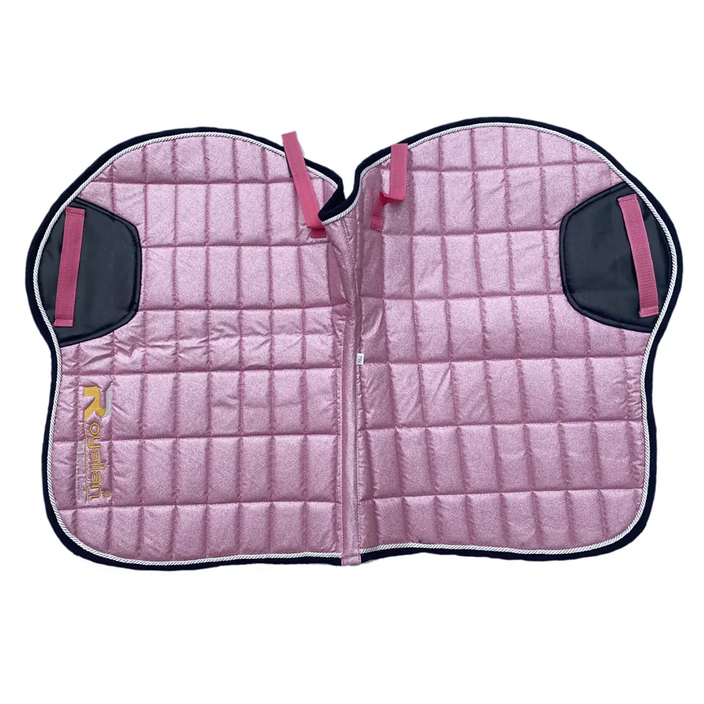 Royalian Horse Glitter Full Jumper Pad with One Fly veil – Two Brushing Boots – Two Hind Boots - Set