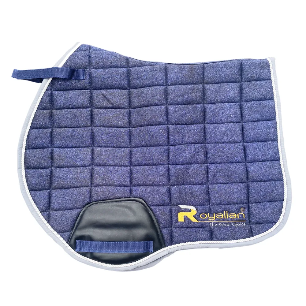 Royalian Horse Glitter Full Jumper Pad with One Fly veil – Two Brushing Boots – Two Hind Boots - Set