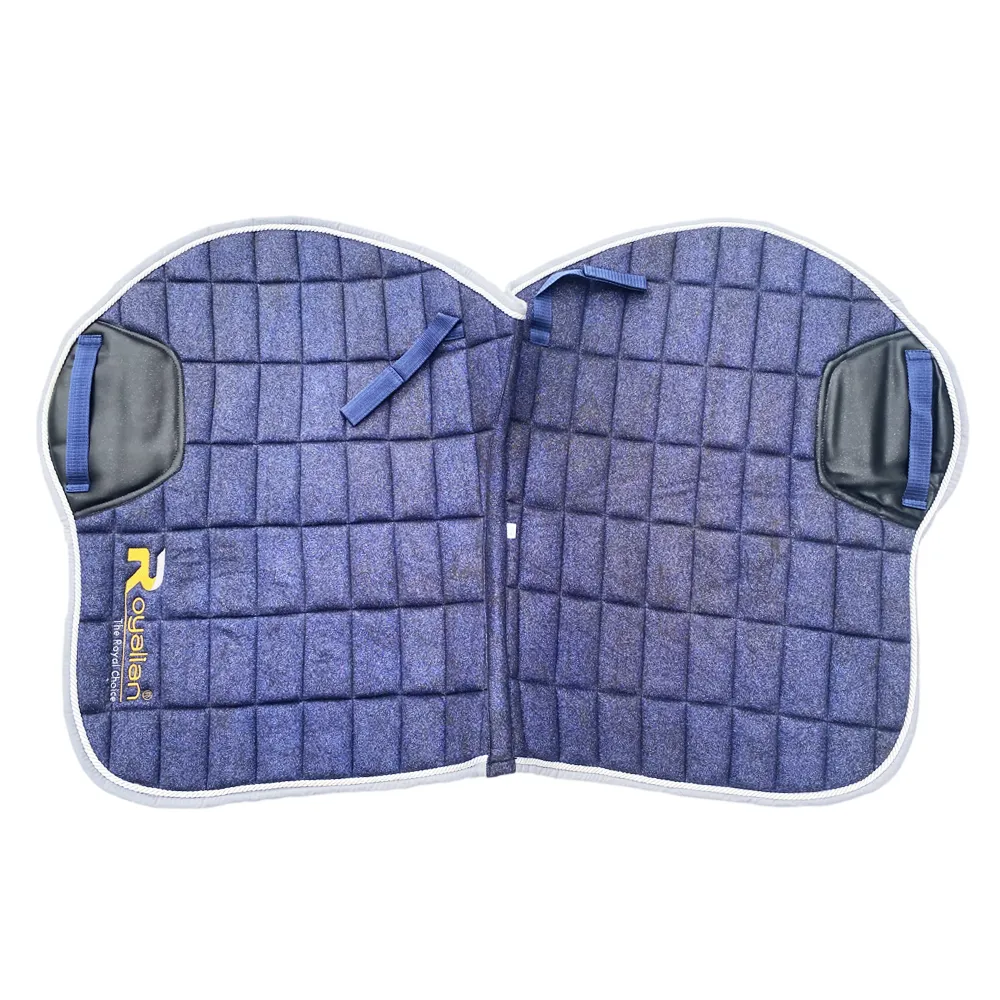 Royalian Horse Glitter Full Jumper Pad with One Fly veil – Two Brushing Boots – Two Hind Boots - Set