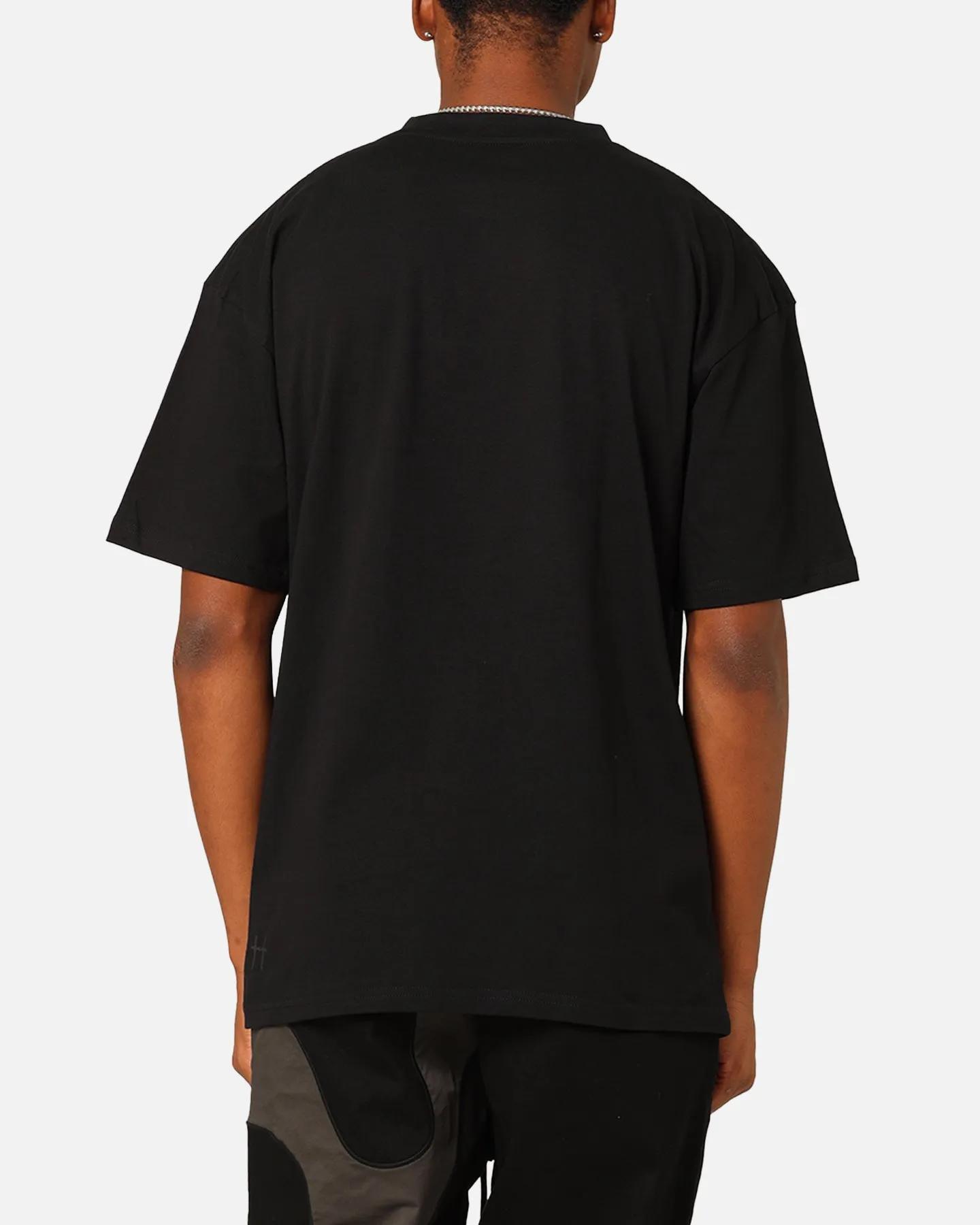 Saint Morta Gothic Box Logo T-Shirt Black