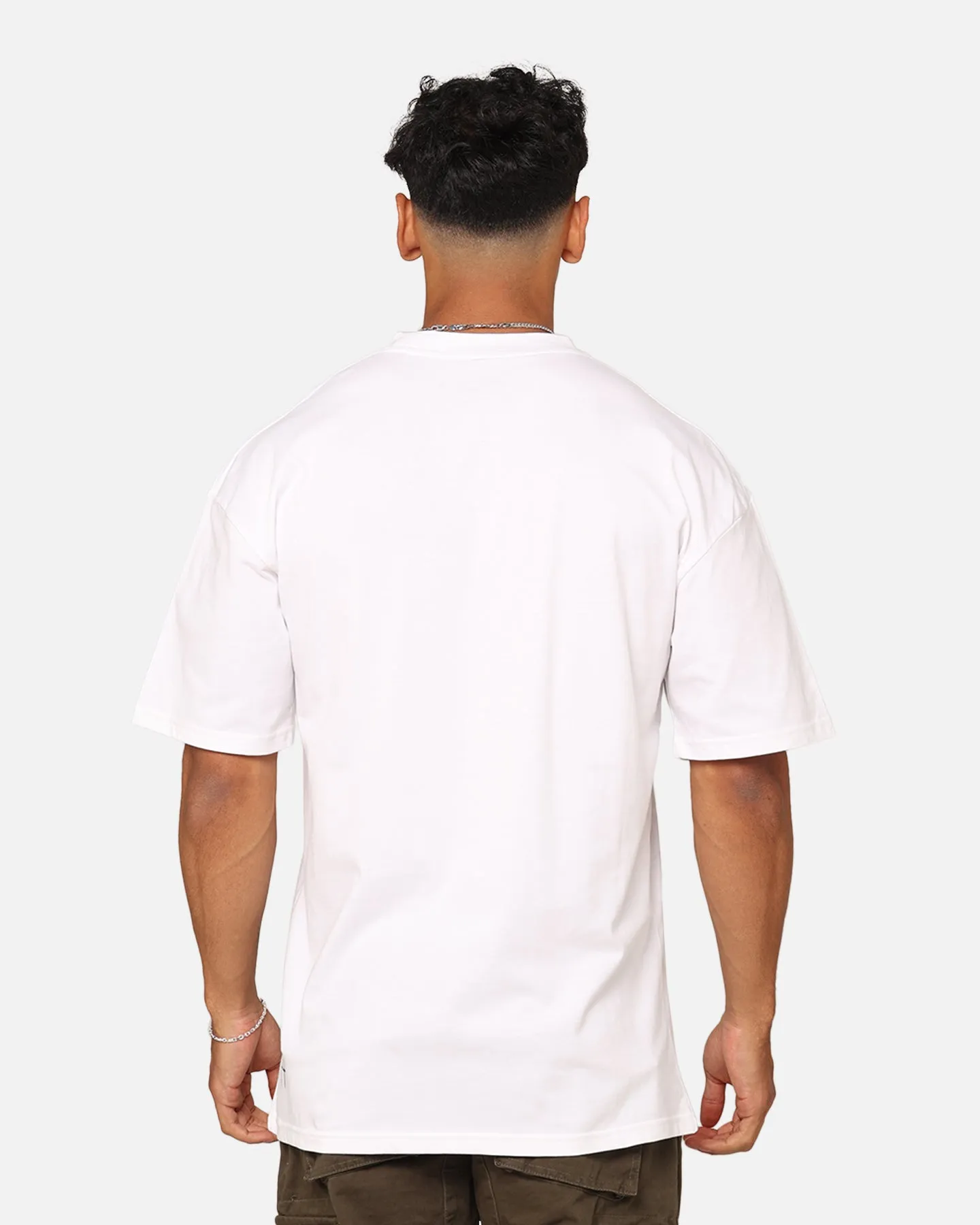 Saint Morta Gothic Box Logo T-Shirt White