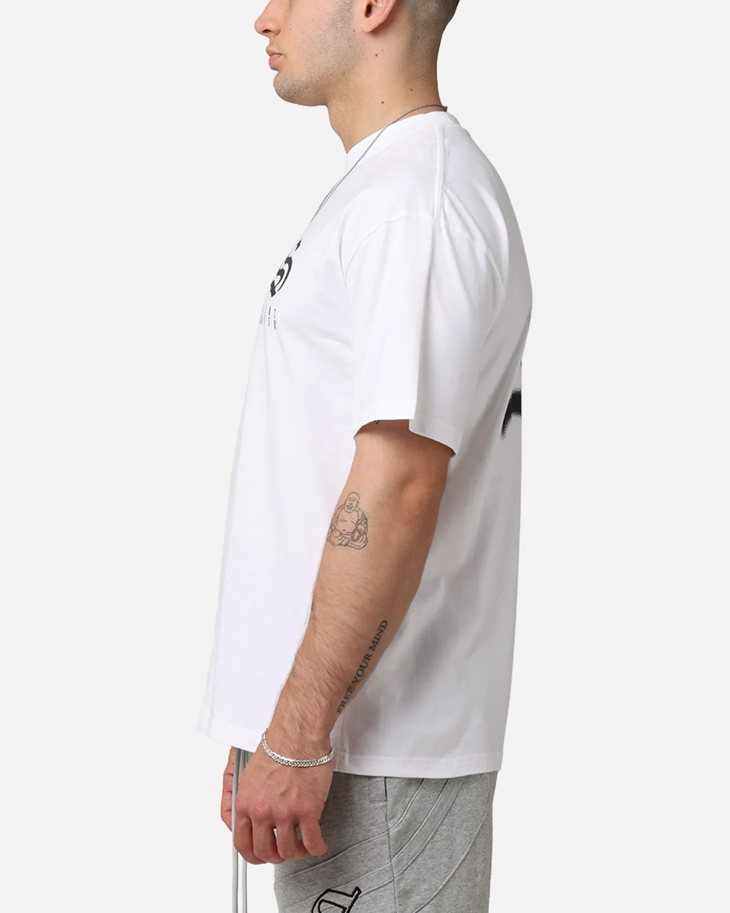 Saint Morta Gothic Rein Drop T-Shirt White