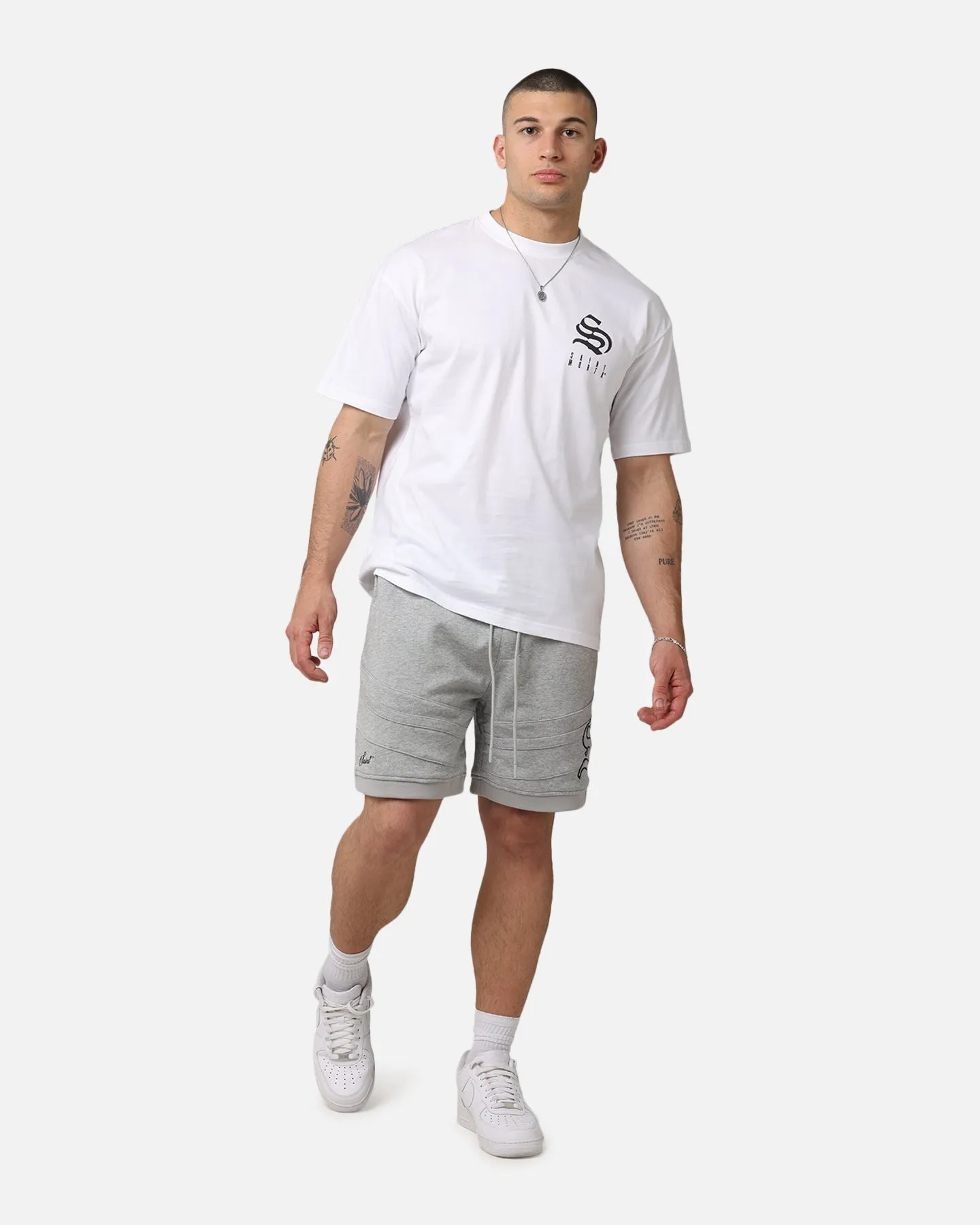 Saint Morta Gothic Rein Drop T-Shirt White