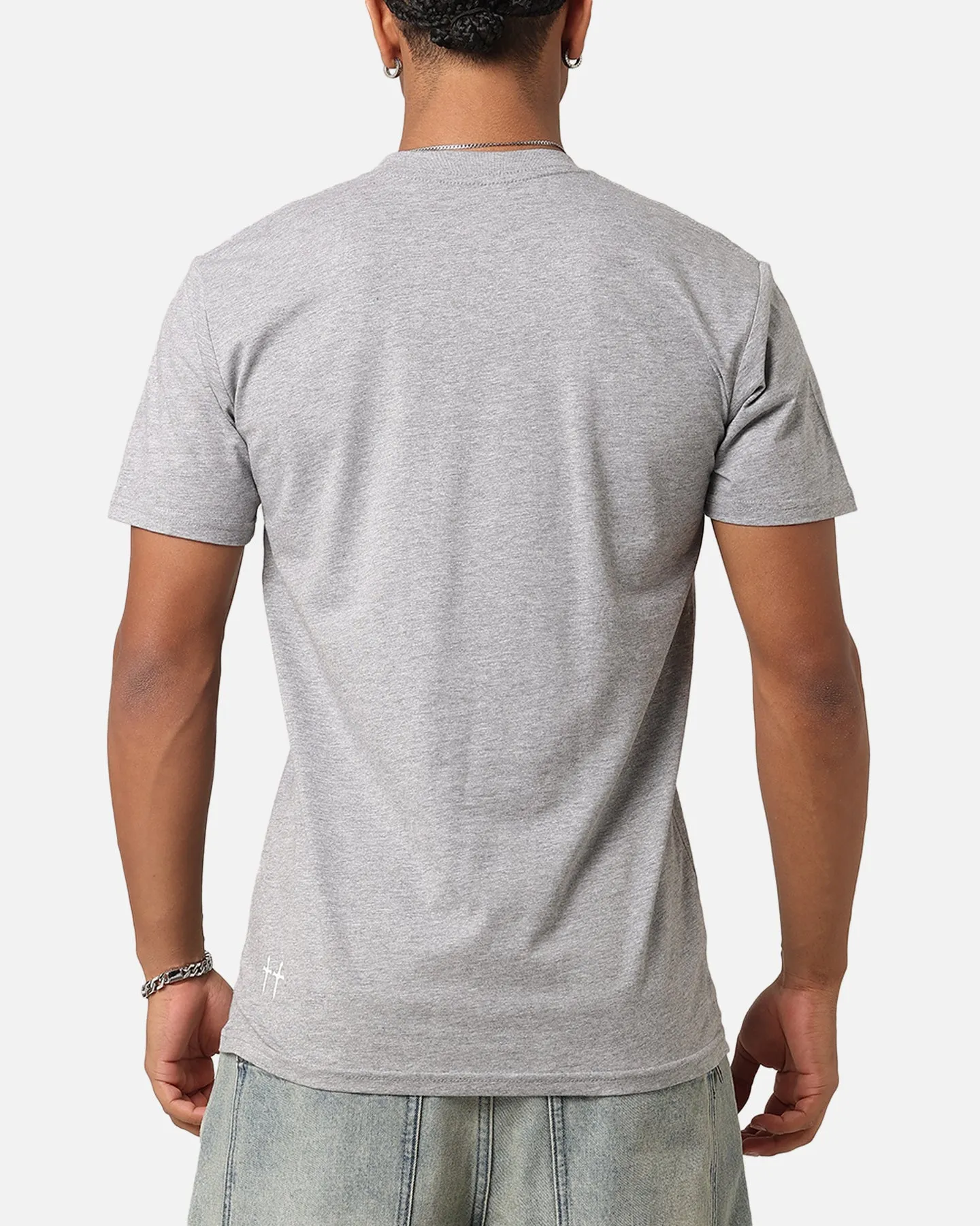 Saint Morta Gothic T-Shirt Grey Marle