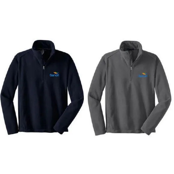 SAND- 1/4 Zip Pullover Fleece