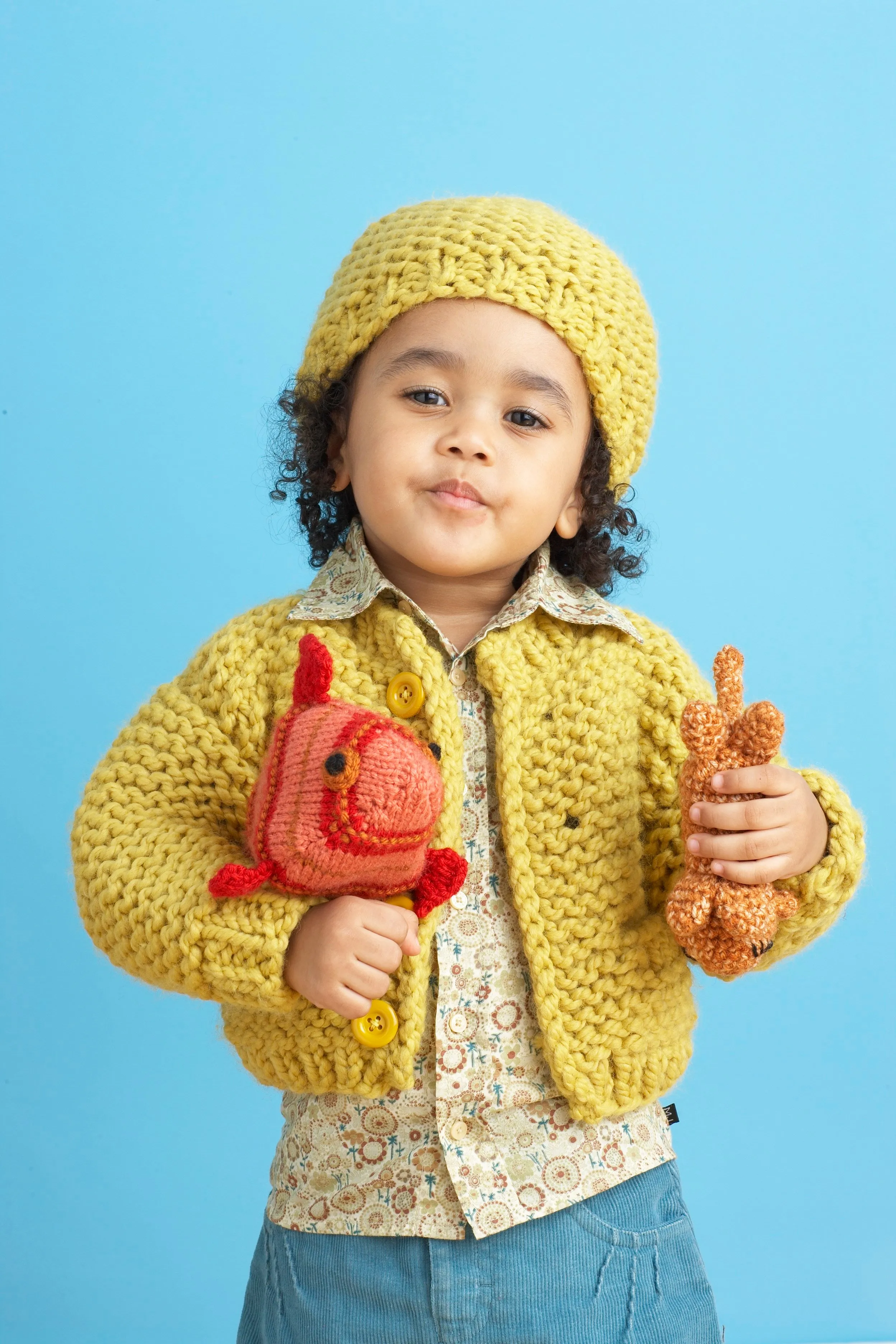 Sandbox Cardi and Hat Pattern (Knit) - Version 2