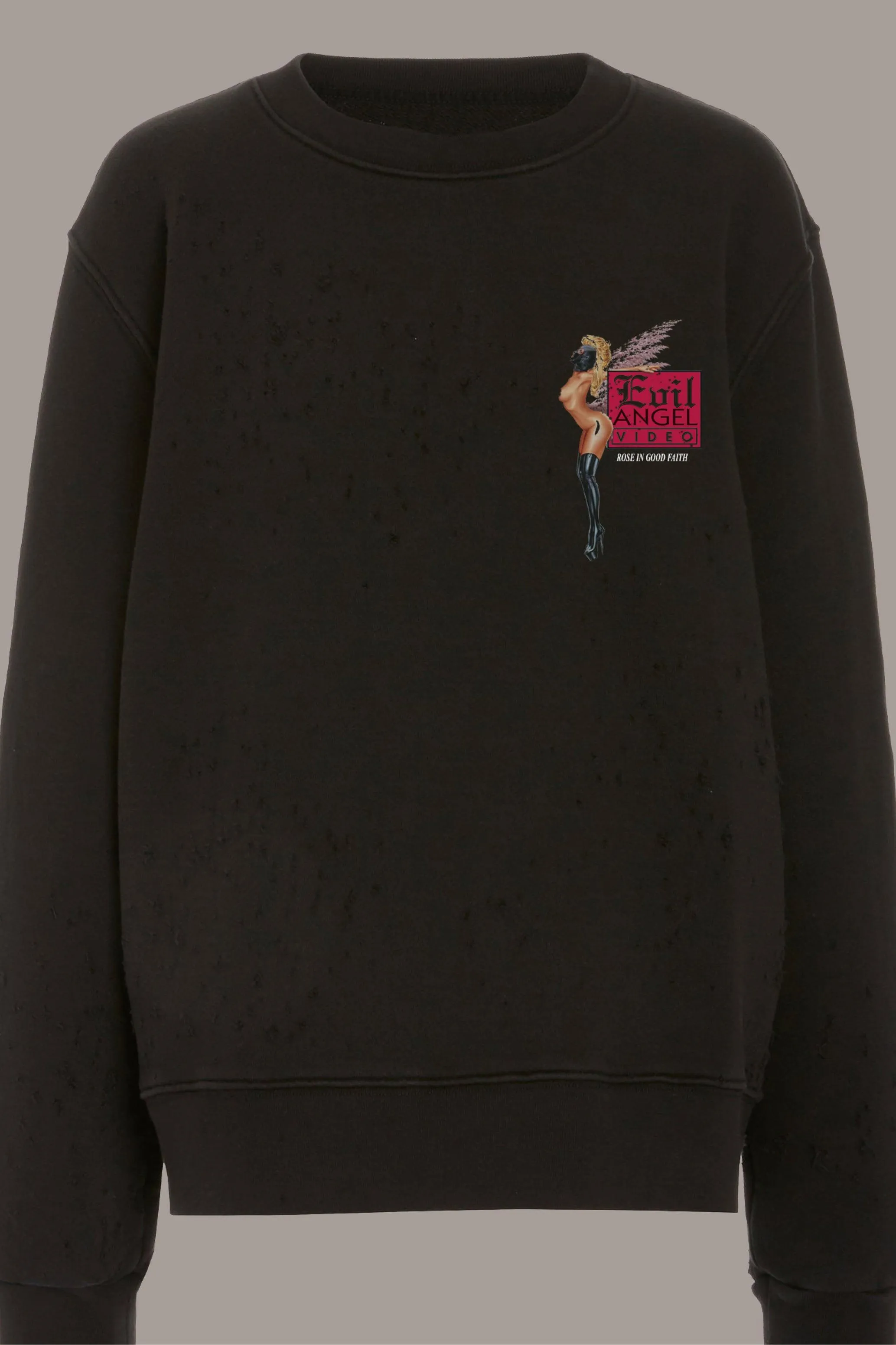 SHOTGUNNED CREWNECK