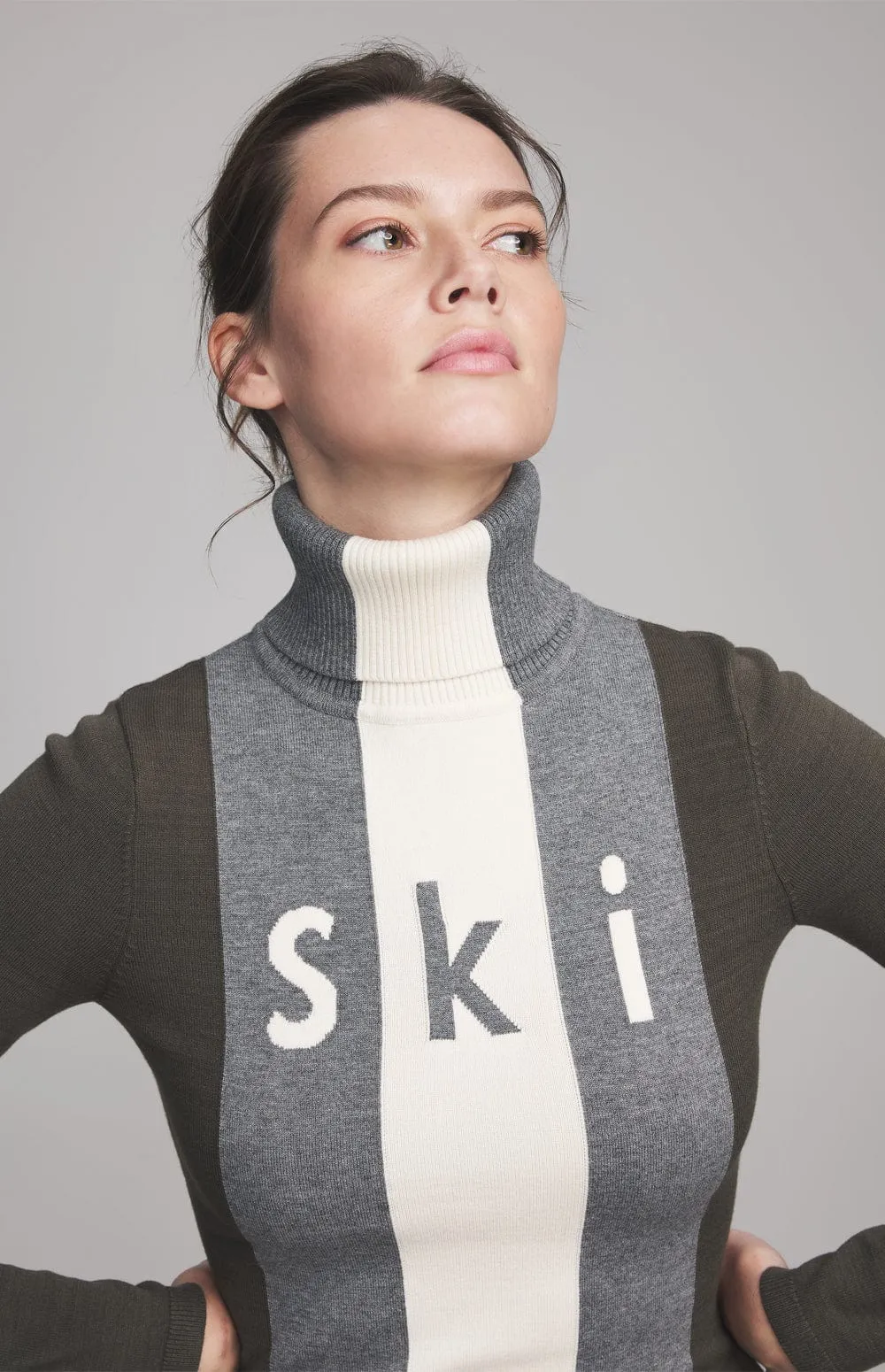 Ski 1970 Sweater | Olive
