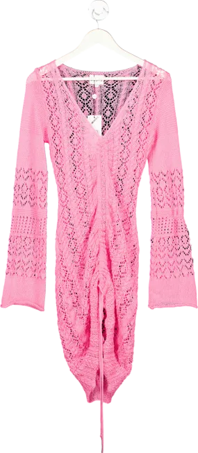 SNDYS. Pink Fate Dress UK S