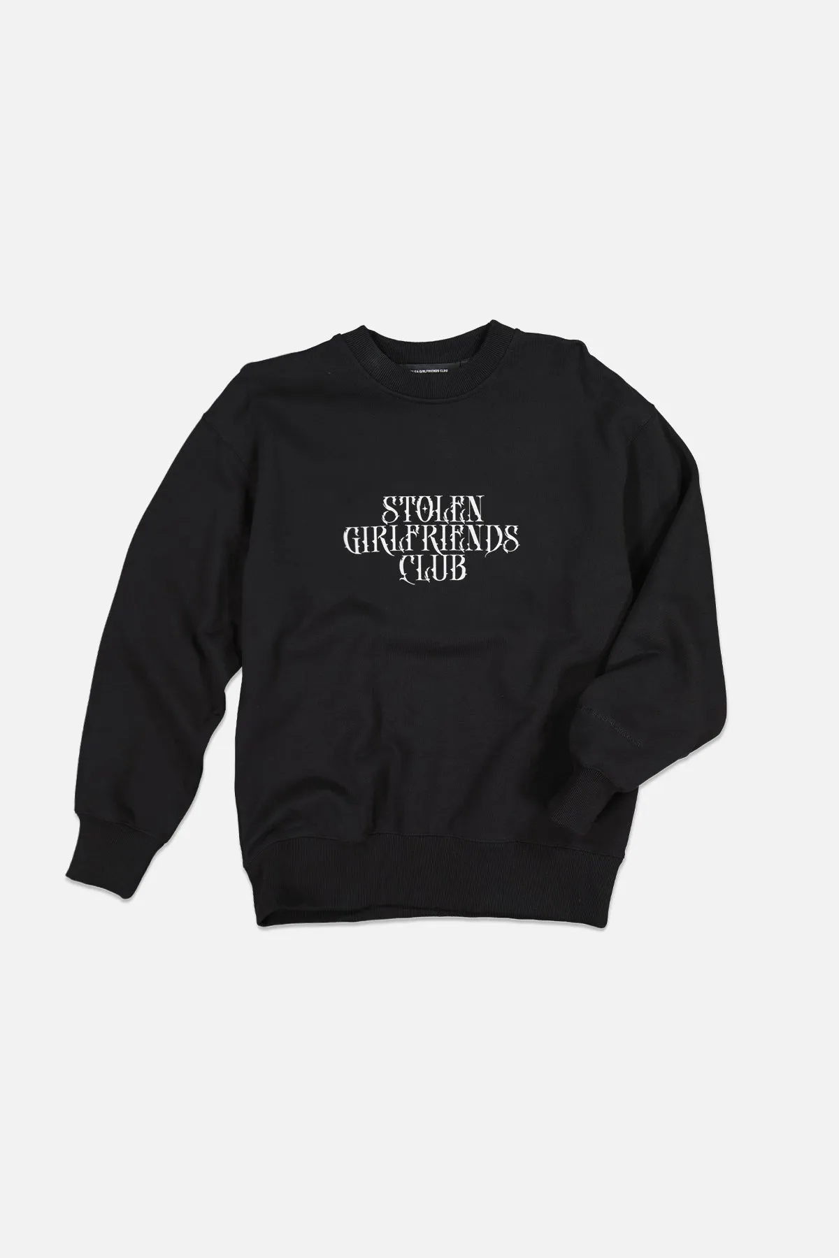 Stolen Girlfriends Club Chrome Club Crew - Black