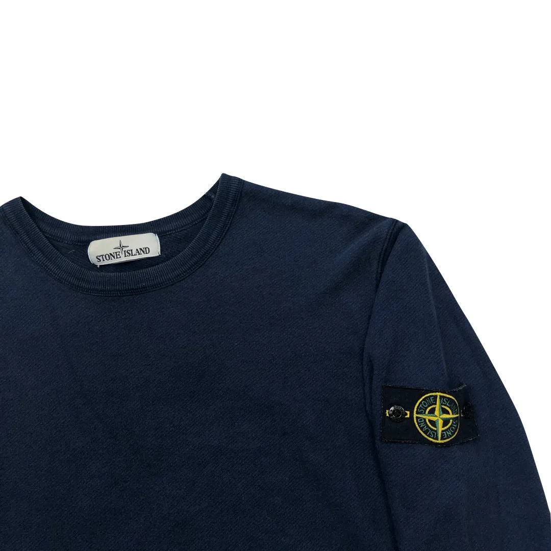 Stone Island Light Navy Blue Sweatshirt