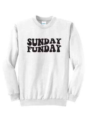 Sunday Funday - Unisex Crewneck Sweatshirt
