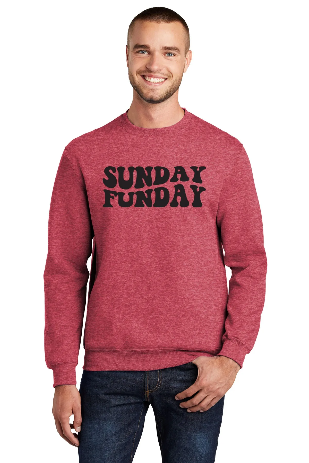 Sunday Funday - Unisex Crewneck Sweatshirt
