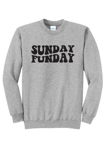 Sunday Funday - Unisex Crewneck Sweatshirt