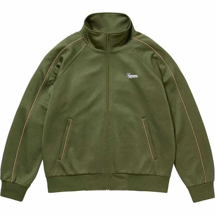 Supreme Tricot Track Jacket Olive