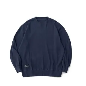 TANOXI  ワックルクロスクルーネックプルオーバー TAN0063