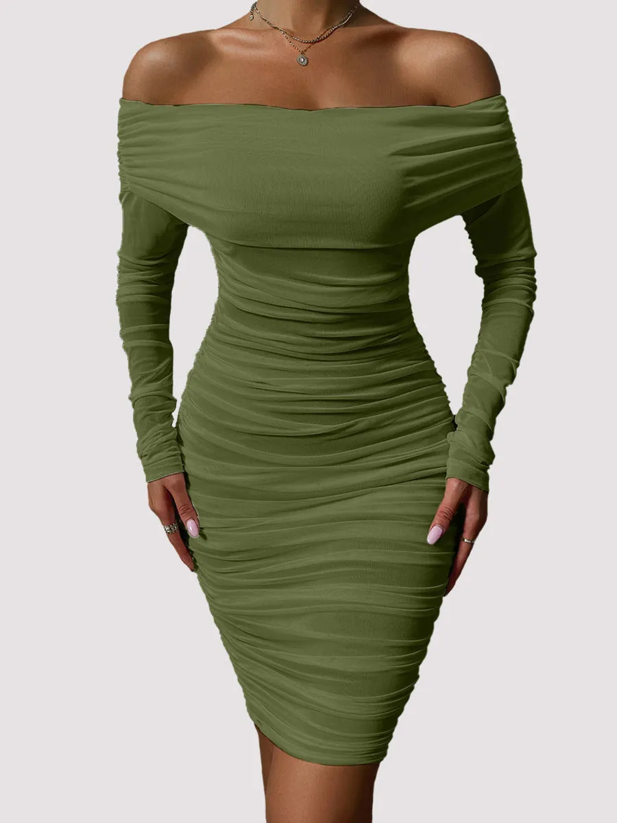 TastyHottie - Stella Off Shoulder Mesh Party Dress