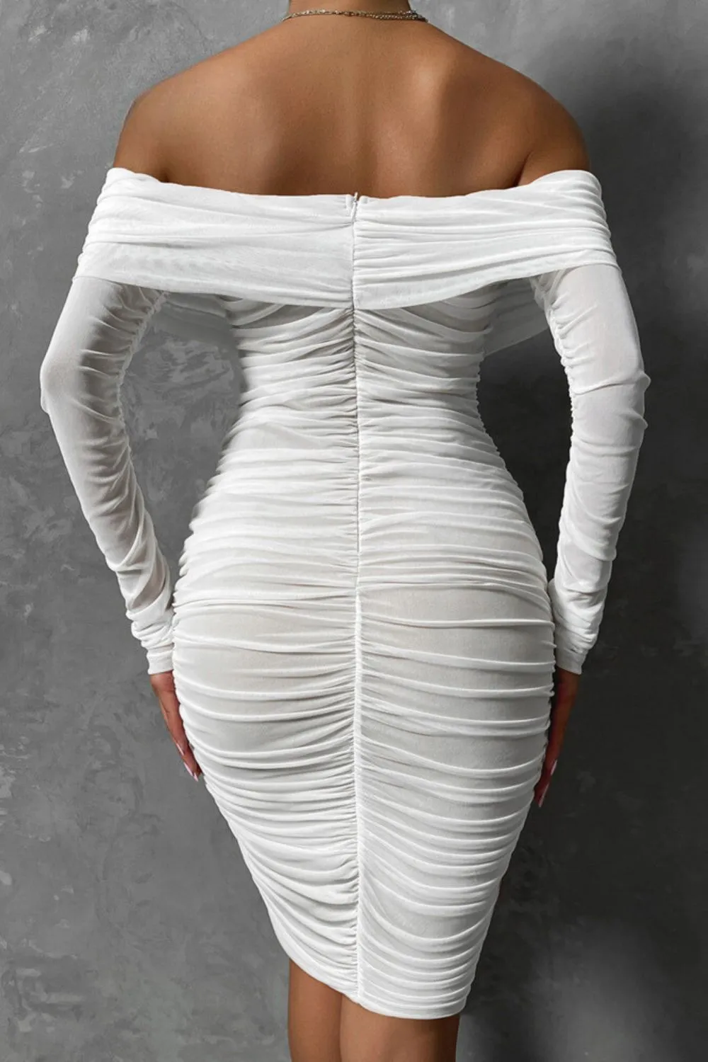 TastyHottie - Stella Off Shoulder Mesh Party Dress