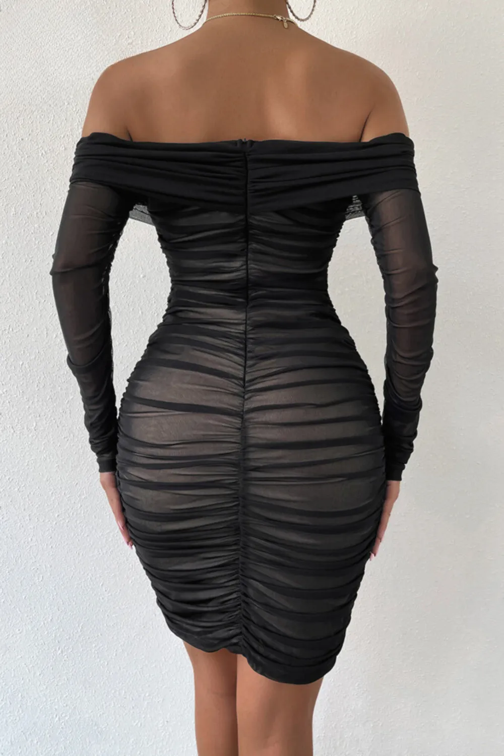 TastyHottie - Stella Off Shoulder Mesh Party Dress