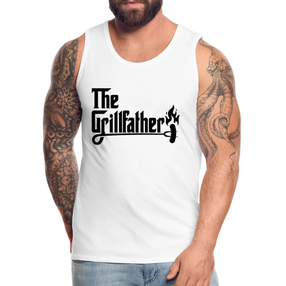 The Grillfather Men’s Premium Tank Top (BBQ Grilling Dad)