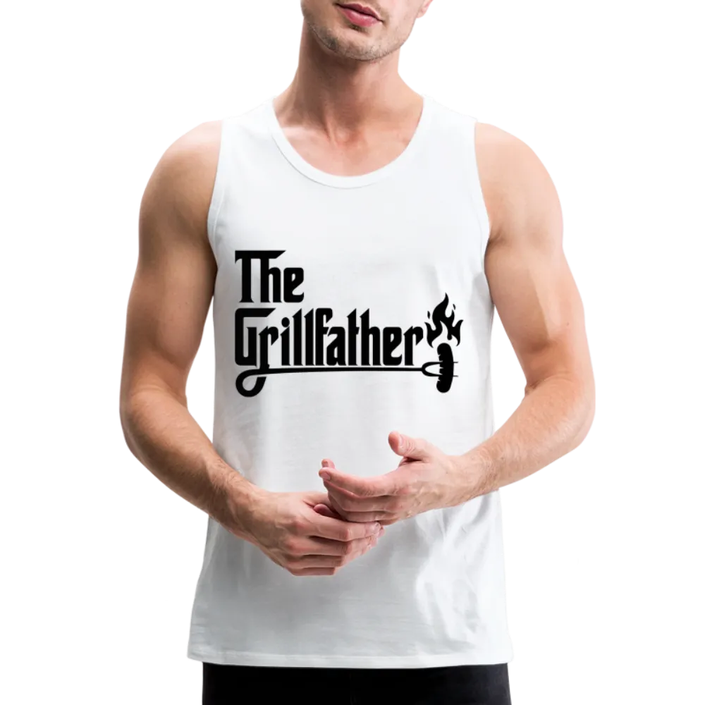 The Grillfather Men’s Premium Tank Top (BBQ Grilling Dad)