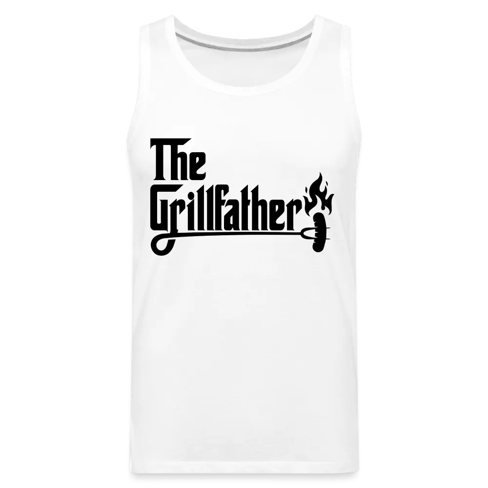 The Grillfather Men’s Premium Tank Top (BBQ Grilling Dad)