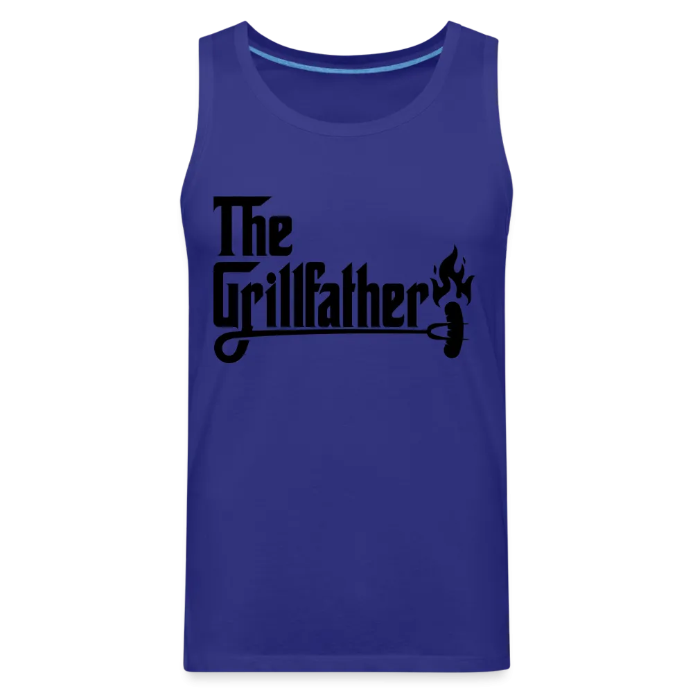 The Grillfather Men’s Premium Tank Top (BBQ Grilling Dad)