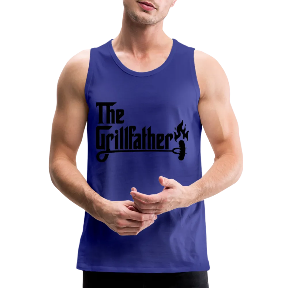 The Grillfather Men’s Premium Tank Top (BBQ Grilling Dad)