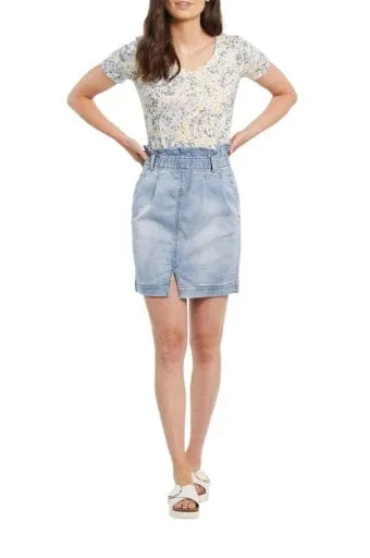 Tribal Audrey Pull On Paper Bag Skirt