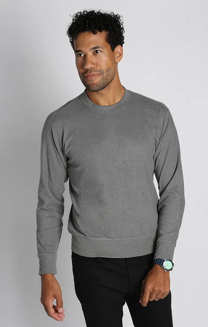 Ultra Soft Ribbed Crewneck