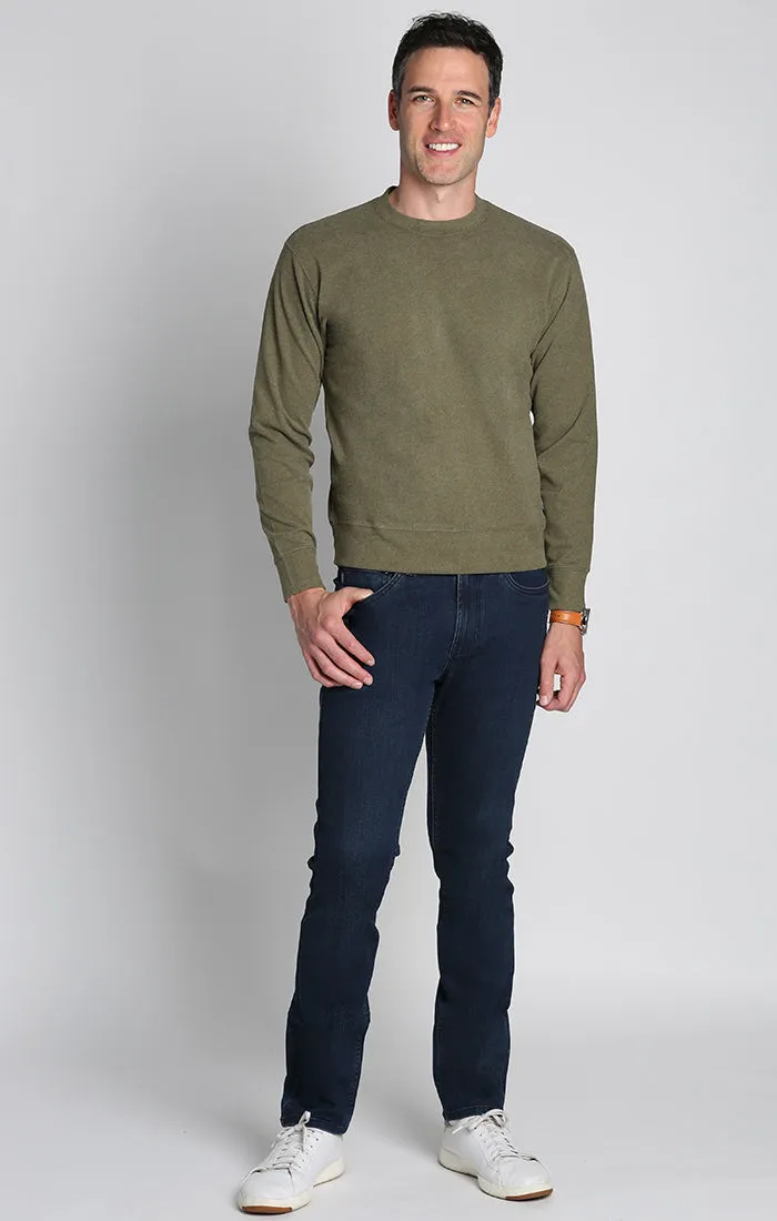 Ultra Soft Ribbed Crewneck