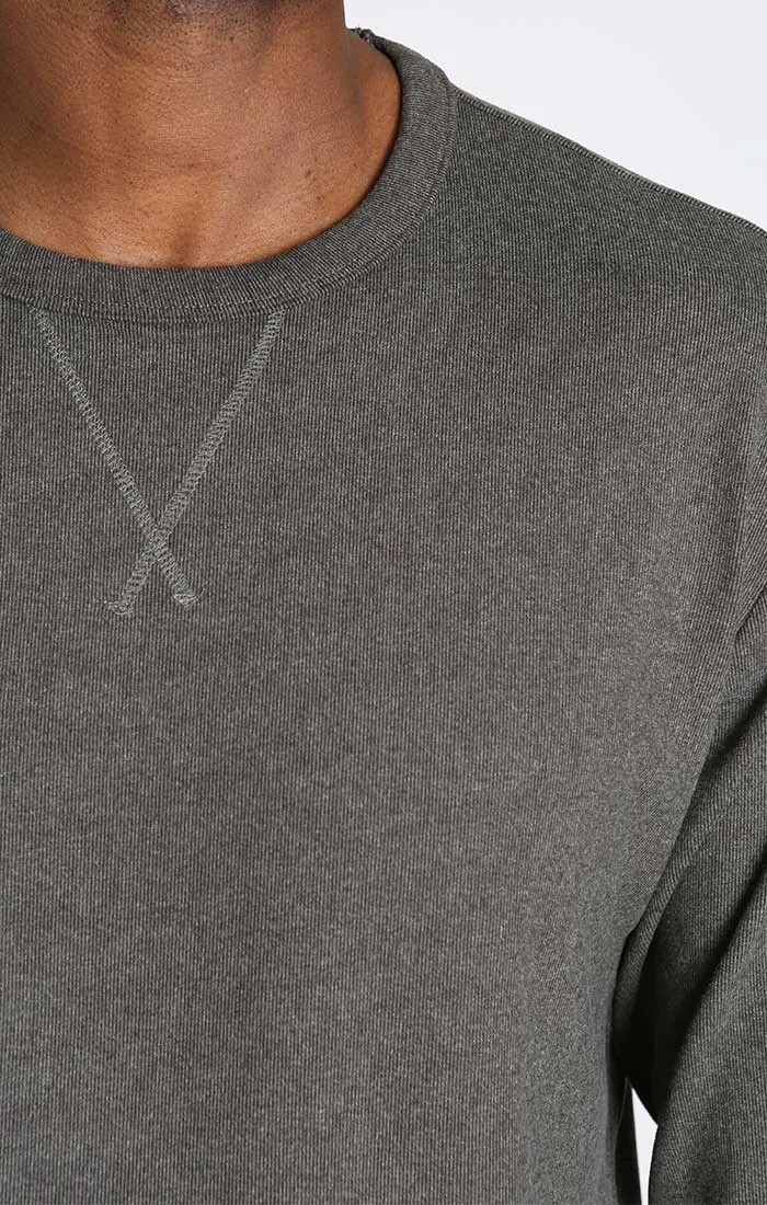 Ultra Soft Ribbed Crewneck