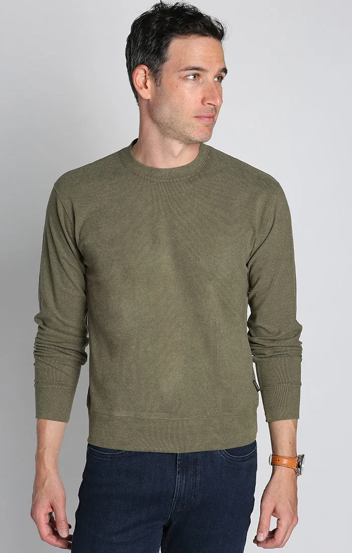 Ultra Soft Ribbed Crewneck