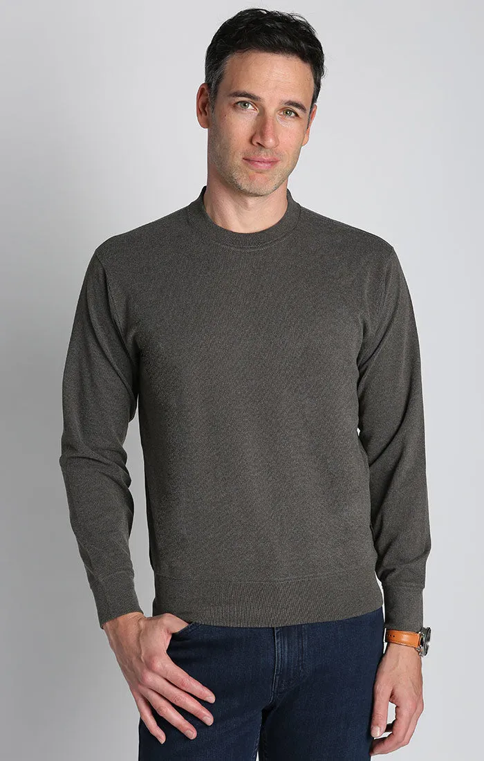 Ultra Soft Ribbed Crewneck