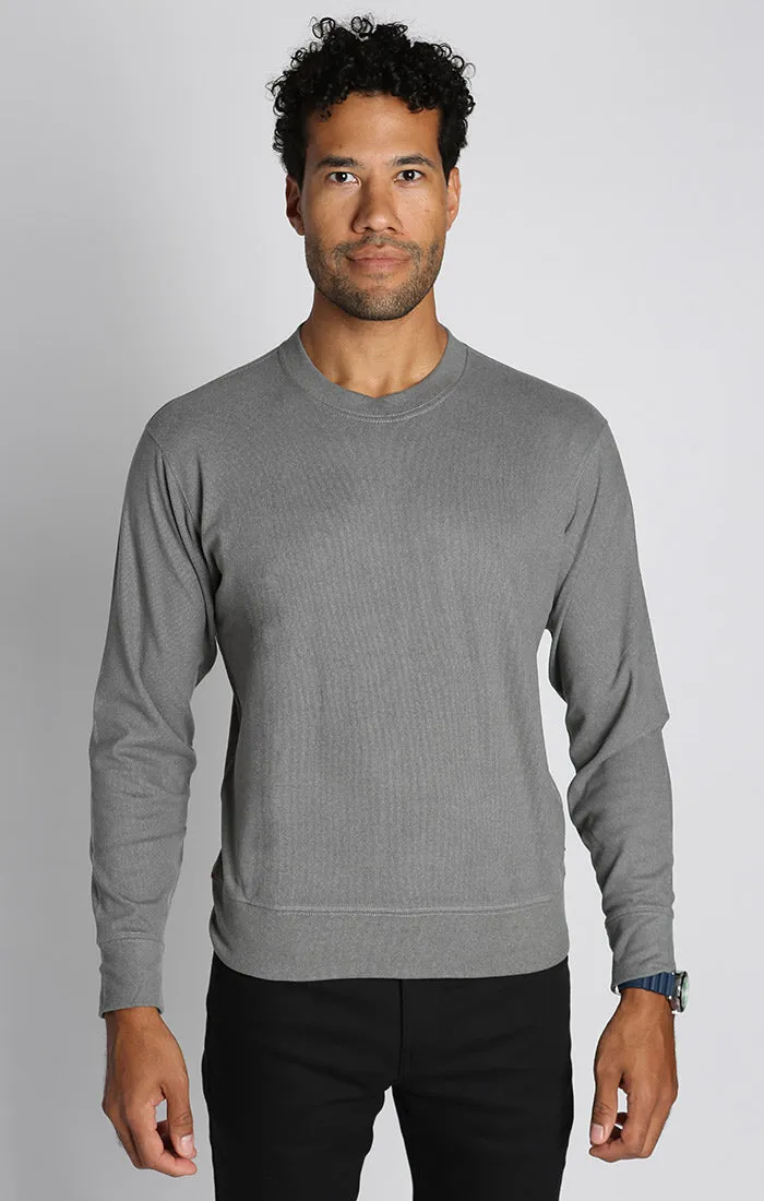 Ultra Soft Ribbed Crewneck